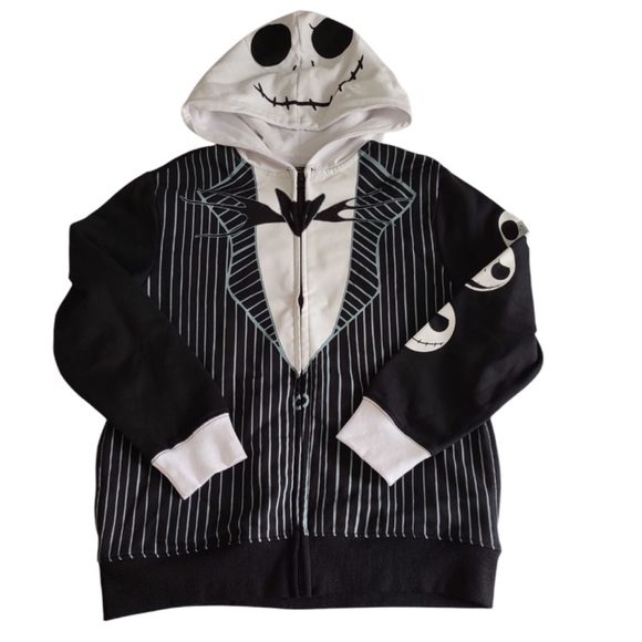 Disney Other - Disney Jack Skellington Kids Hoodie/Costume